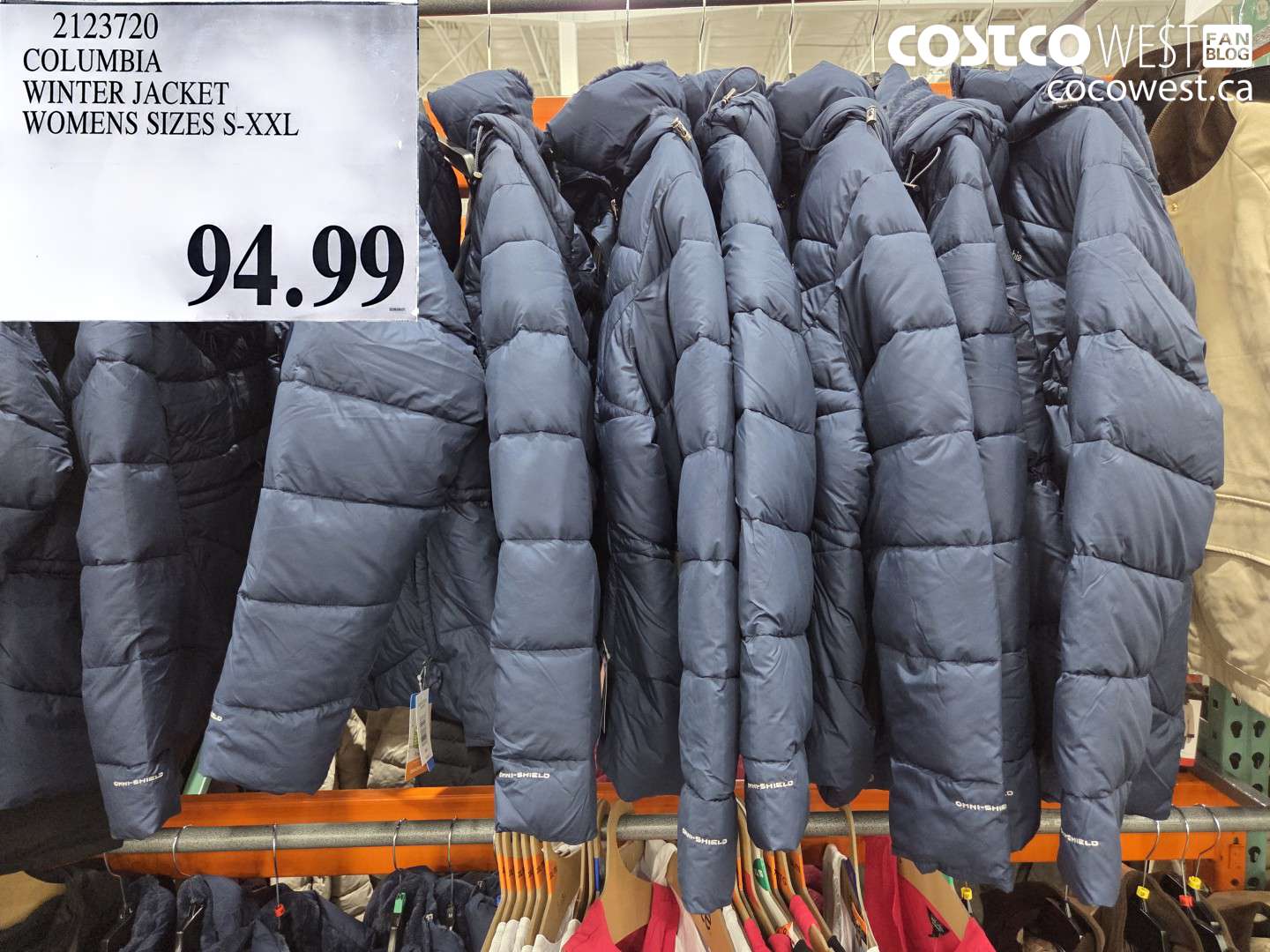 2123720 COLUMBIA WINTER JACKET WOMENS SIZES S-XXL $94.99