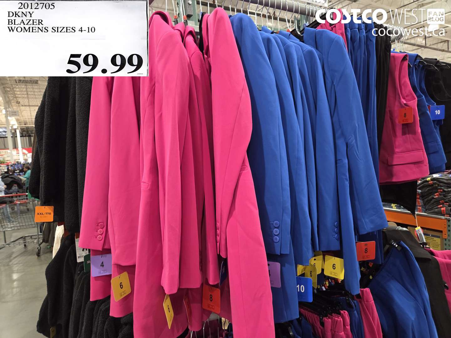 2012705 DKNY BLAZER WOMENS SIZES 4-10 $59.99