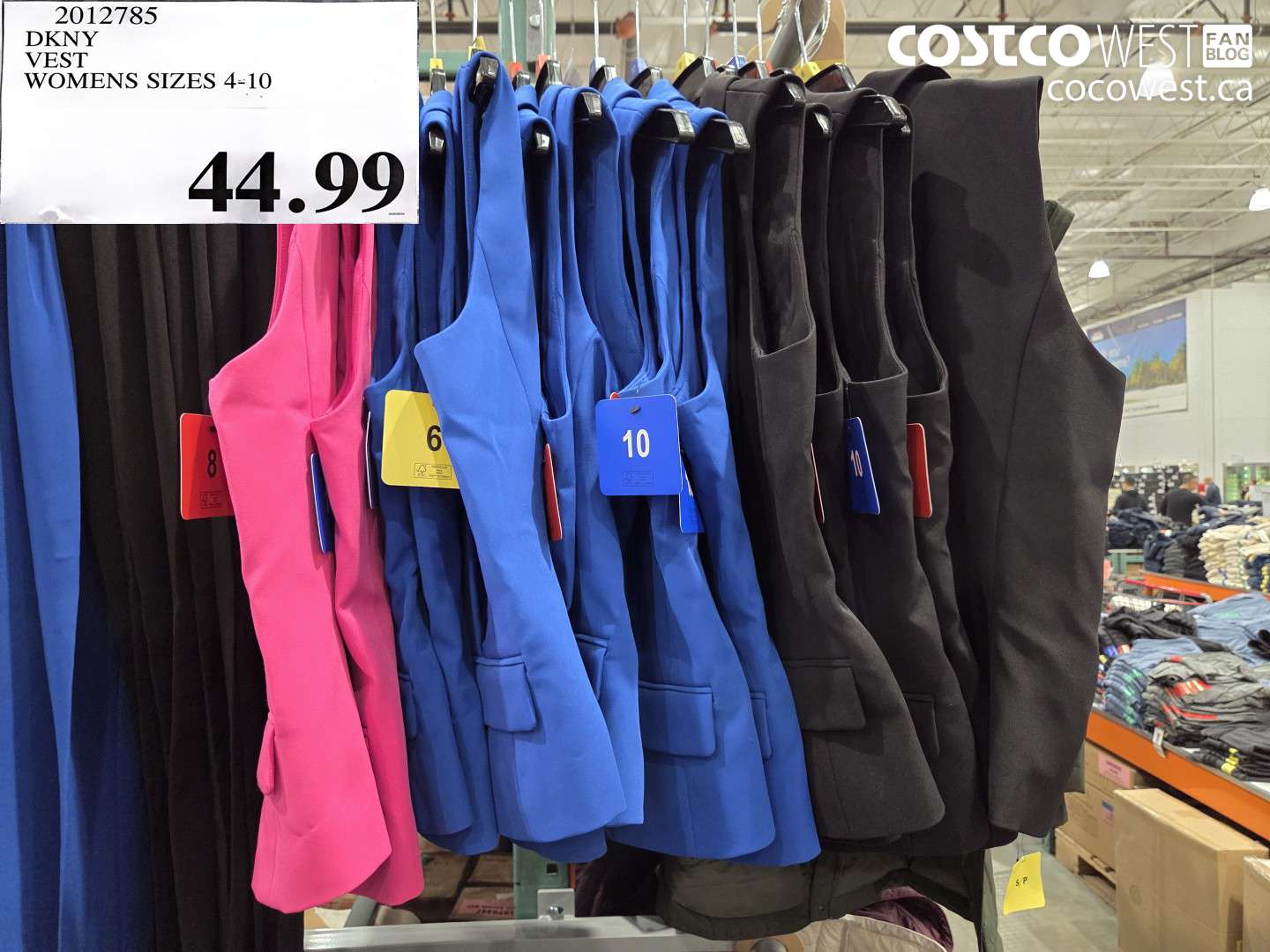 2012785 DKNY VEST WOMENS SIZES 4-10 $44.99