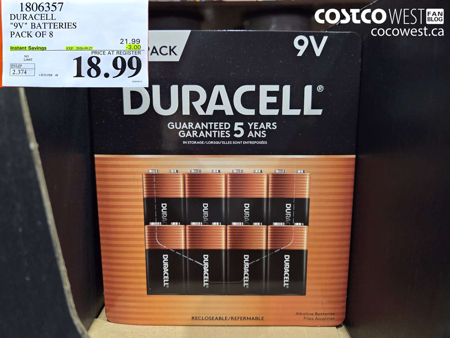 1806357 DURACELL 