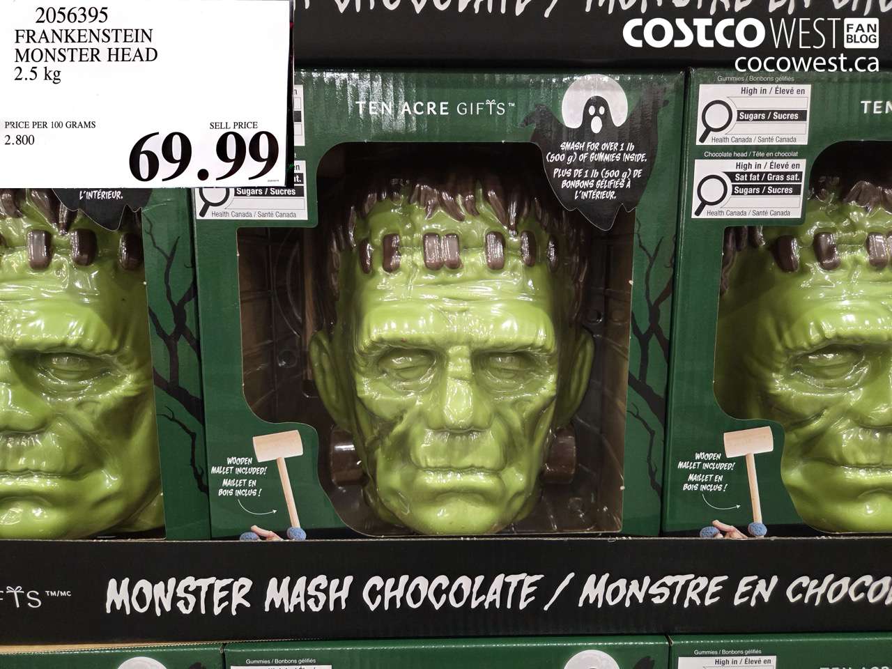 2056395 FRANKENSTEIN MONSTER HEAD 2.5 KG $69.99