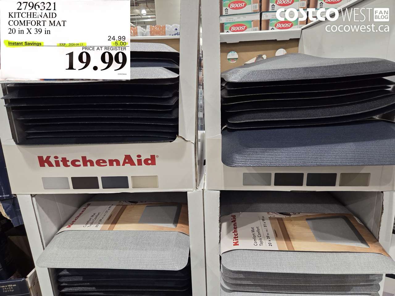 2796321 KITCHENAID COMFORT MAT 20 IN X 39 IN ($5.00 INSTANT SAVINGS EXPIRES ON 2026-09-13) $19.99