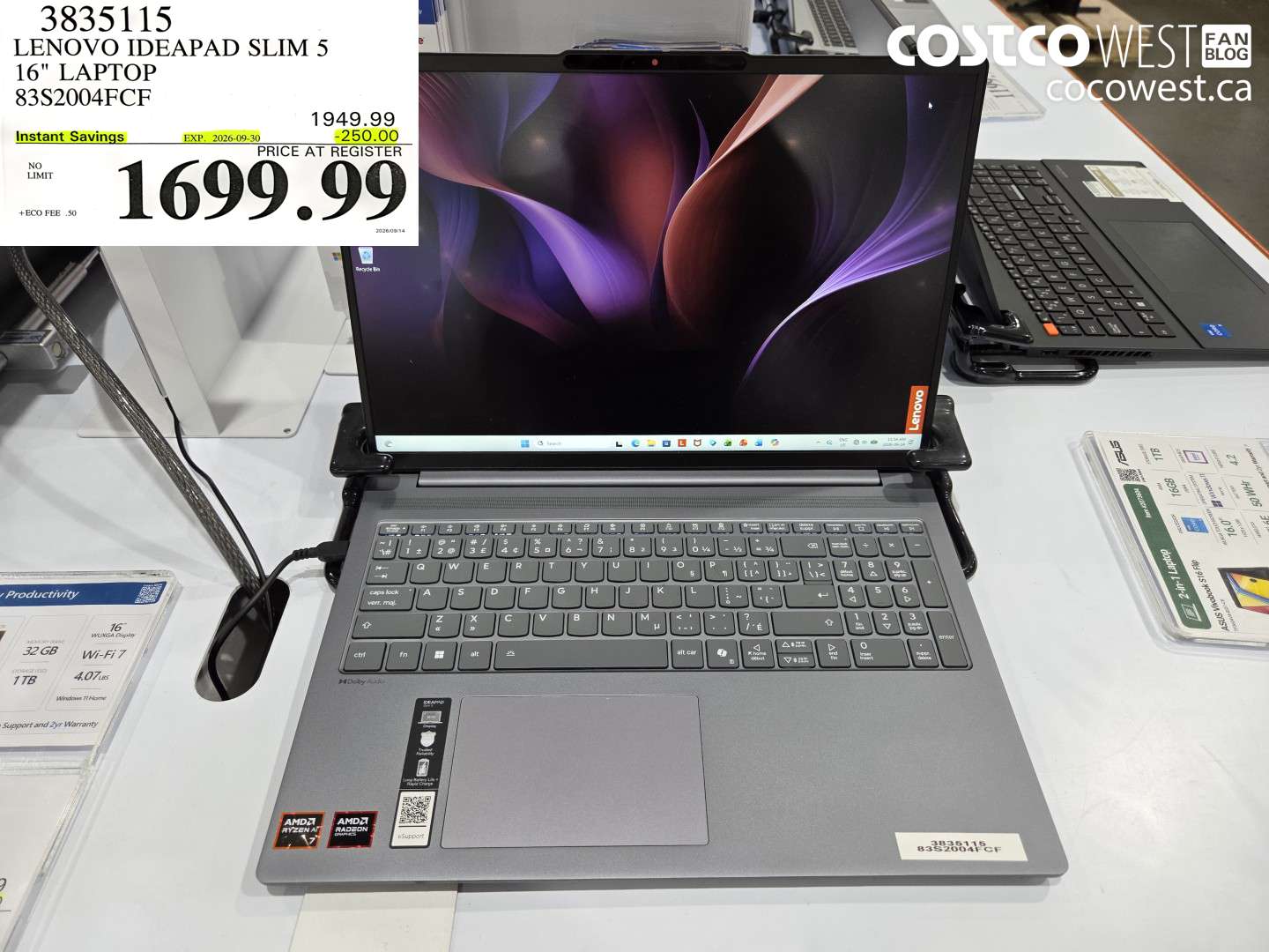 3835115 LENOVO IDEAPAD SLIM 5 16