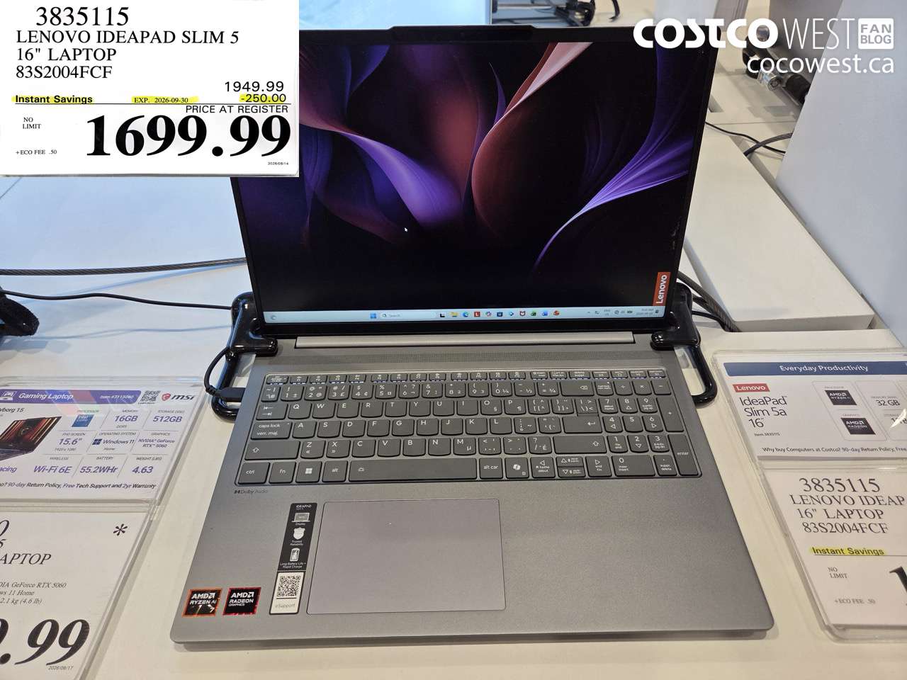3835115 LENOVO IDEAPAD SLIM 5 16