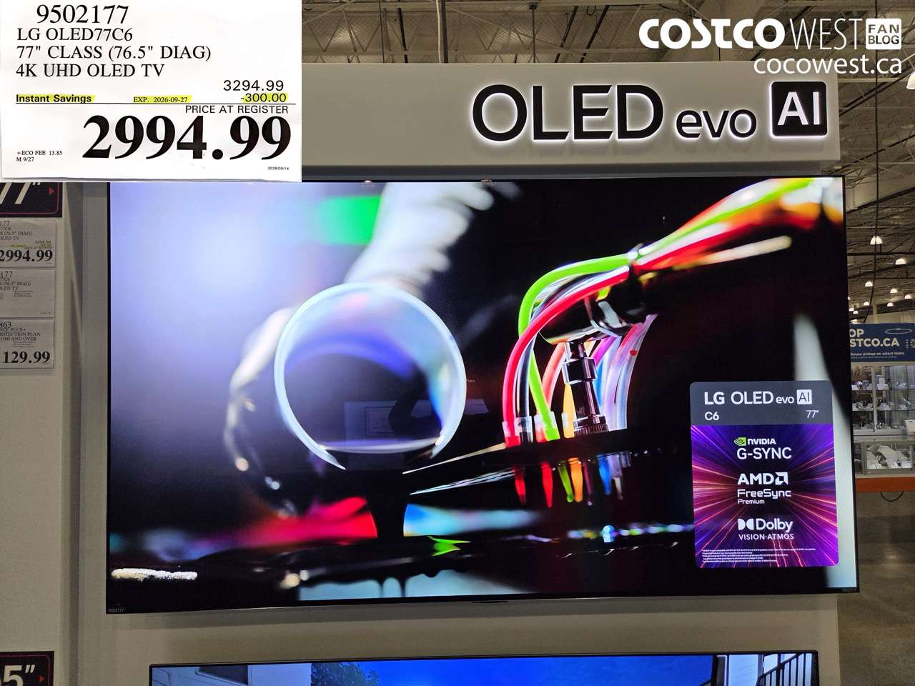 9502177 LG OLED77C6 77