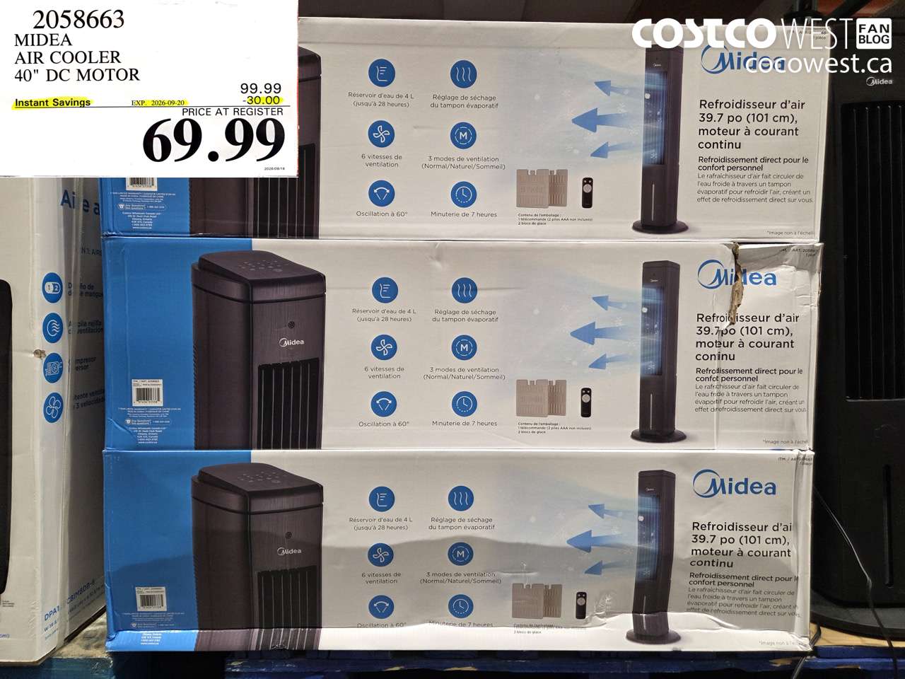 2058663 MIDEA AIR COOLER 40