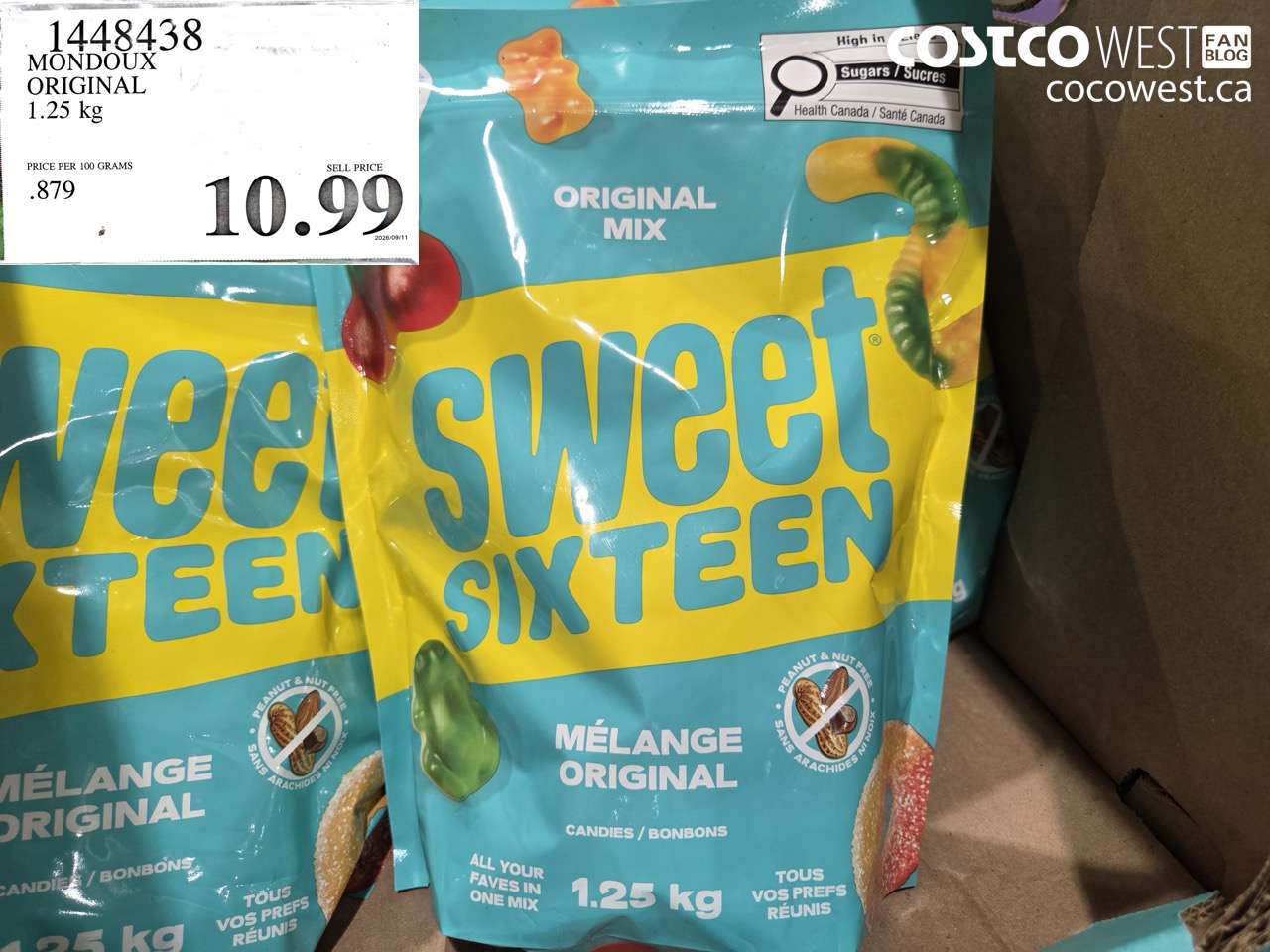 1448438 MONDOUX ORIGINAL 1.25 KG $10.99