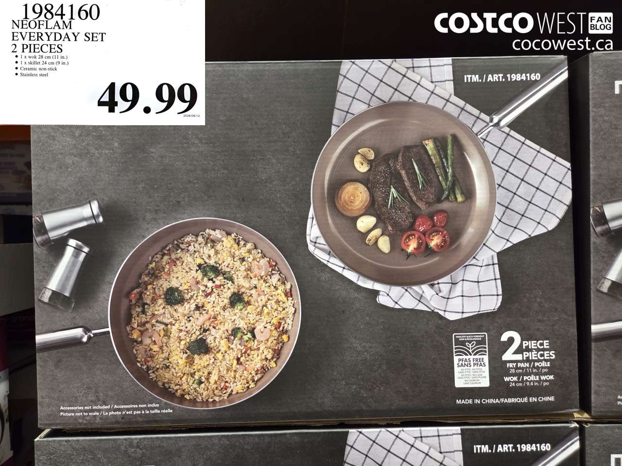1984160 NEOFLAM EVERYDAY SET 2 PIECES $49.99