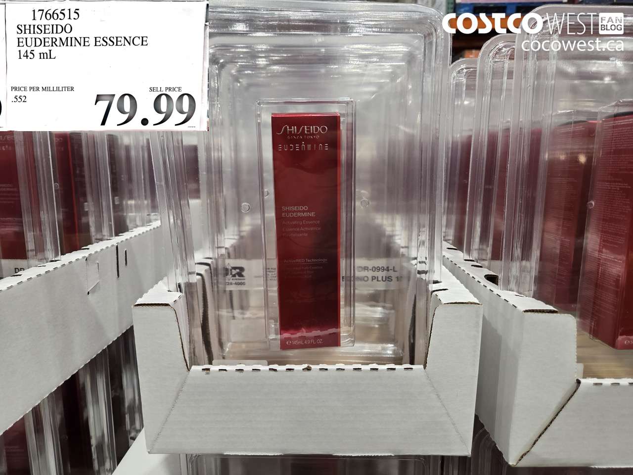 1766515 SHISEIDO EUDERMINE ESSENCE 145 ML $79.99