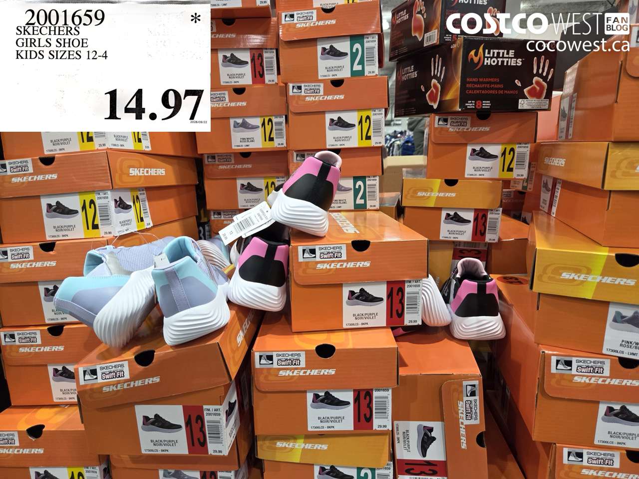 2001659 SKECHERS GIRLS SHOE KIDS SIZES 12-4 $14.97