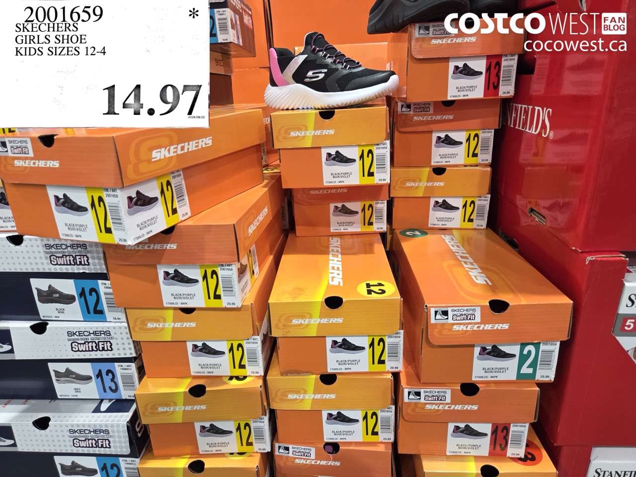 2001659 SKECHERS GIRLS SHOE KIDS SIZES 12-4 $14.97
