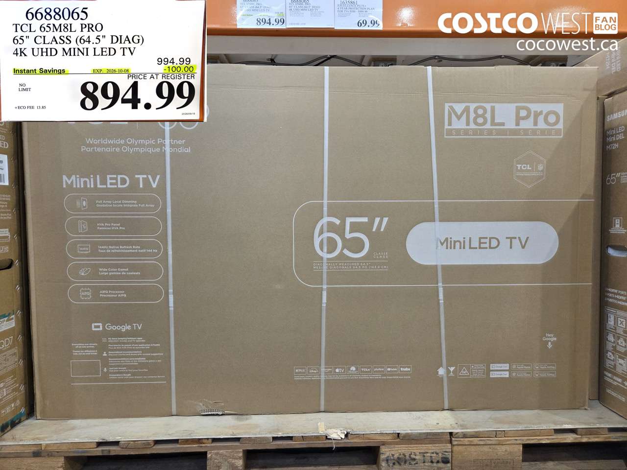 6688065 TCL 65M8L PRO 65