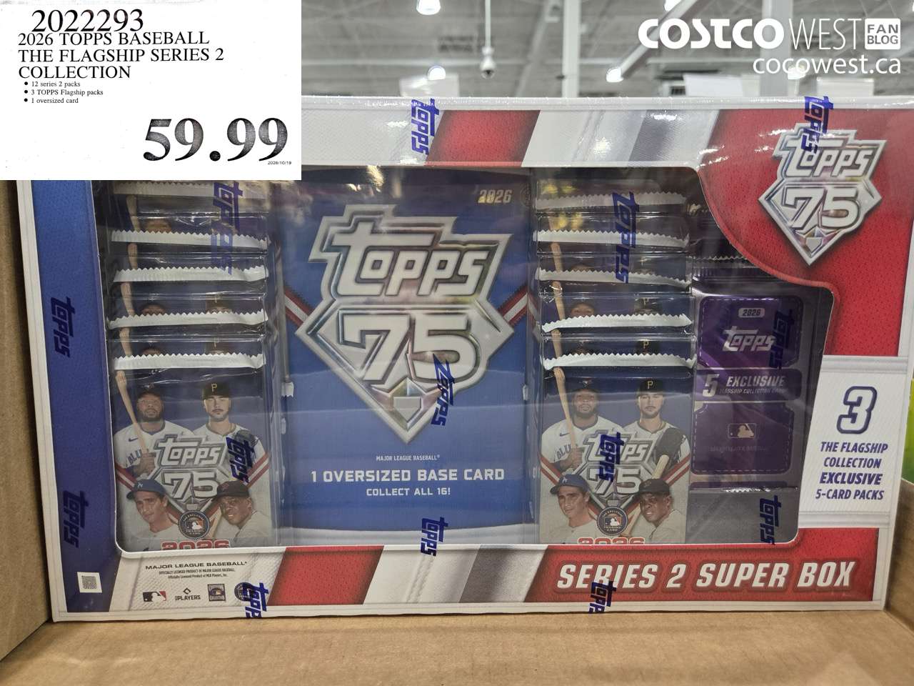 2022293 2026 TOPPS BASEBALL THE FLAGSHIP SERIES 2 COLLECTION $59.99
