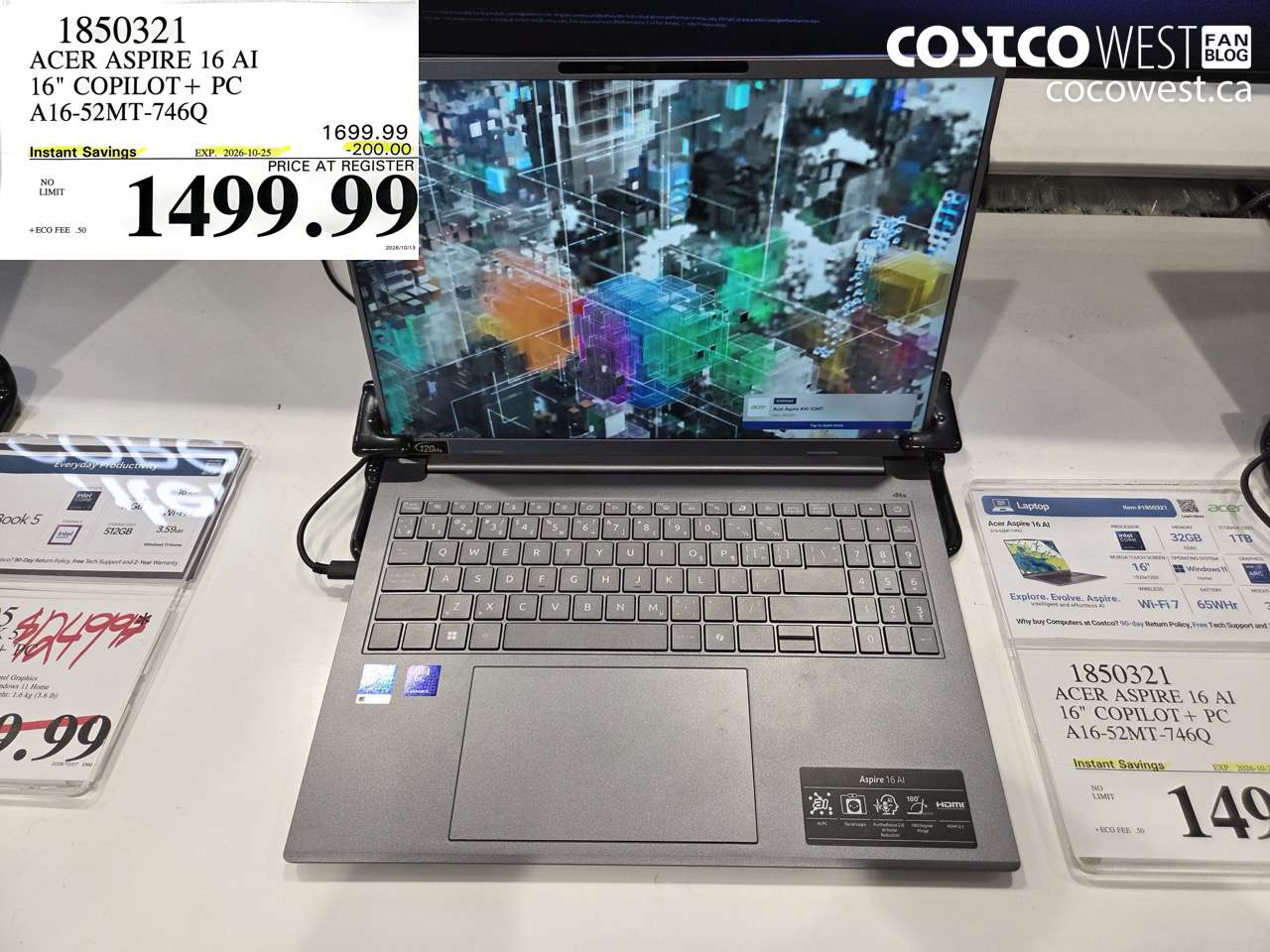 1850321 ACER ASPIRE 16 AI 16