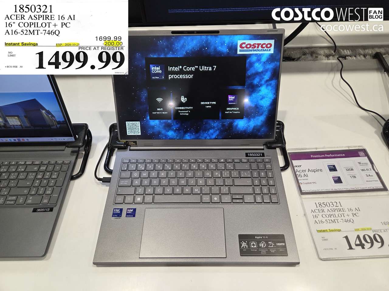 1850321 ACER ASPIRE 16 AI 16