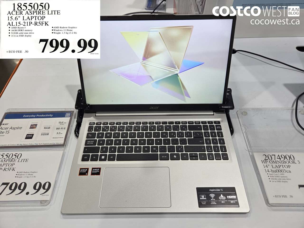 1855050 ACER ASPIRE LITE 15.6