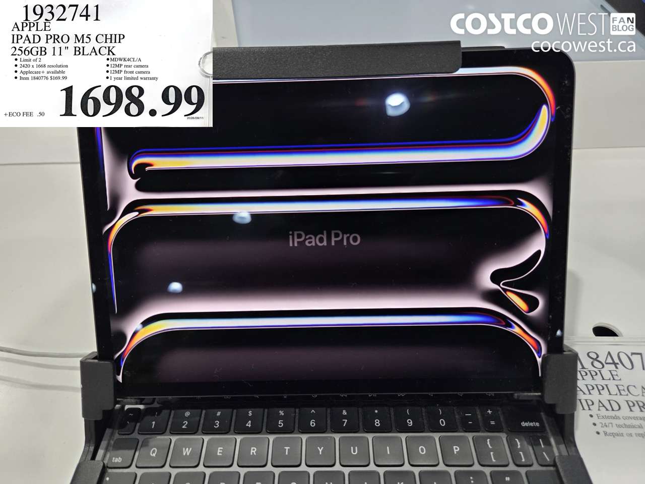 1932741 APPLE IPAD PRO M5 CHIP 256GB 11