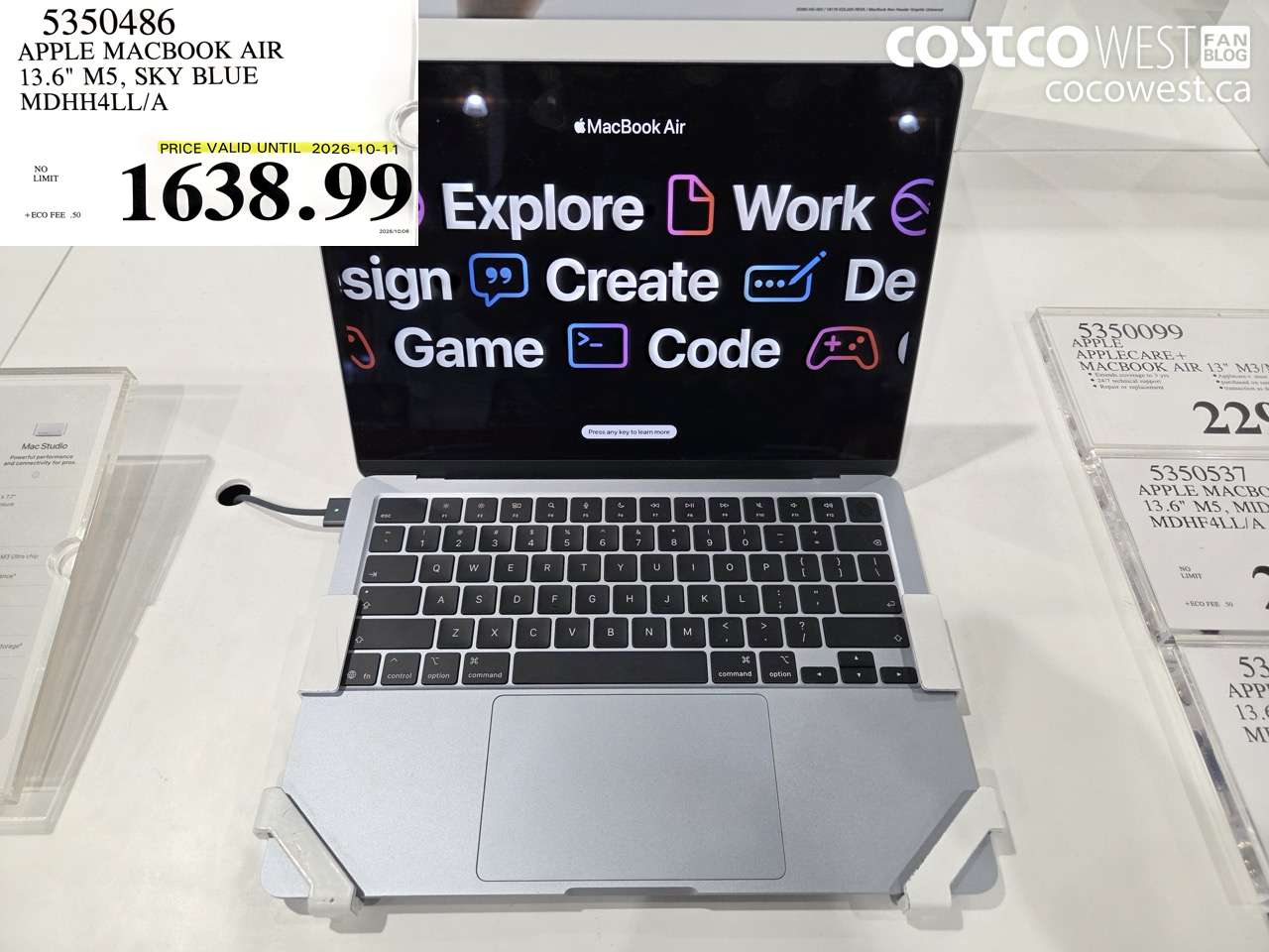 5350486 APPLE MACBOOK AIR 13.6