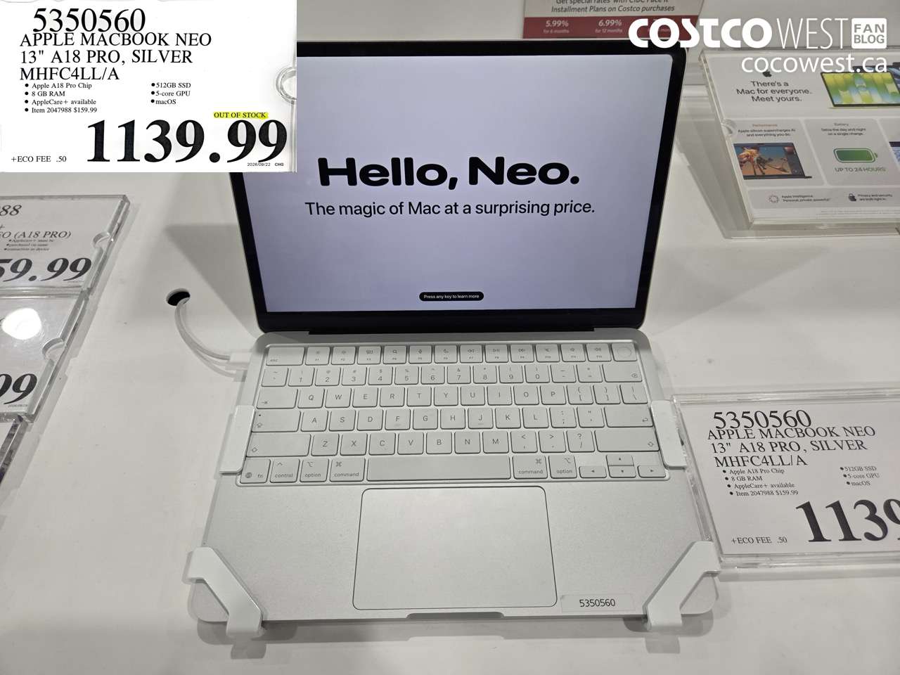 5350560 APPLE MACBOOK NEO 13