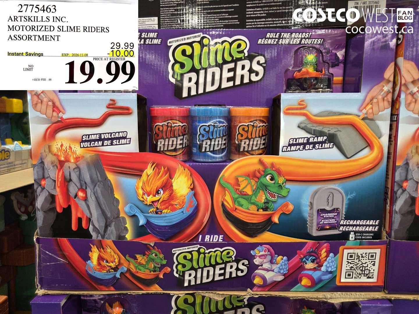 2775463 ARTSKILLS INC. MOTORIZED SLIME RIDERS ASSORTMENT ($10.00 INSTANT SAVINGS EXPIRES ON 2026-11-08) $19.99