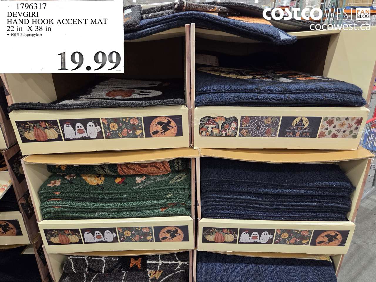 1796317 DEVGIRI HAND HOOK ACCENT MAT 22 IN X 38 IN $19.99