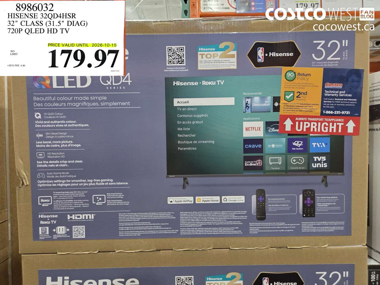 8986032 HISENSE 32QD4HSR 32