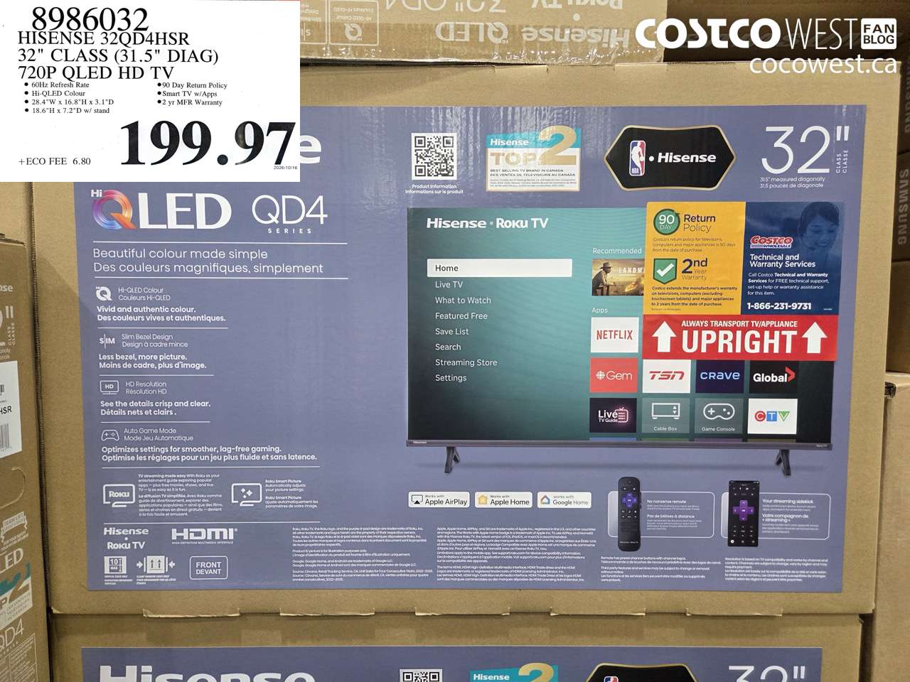 8986032 HISENSE 32QD4HSR 32