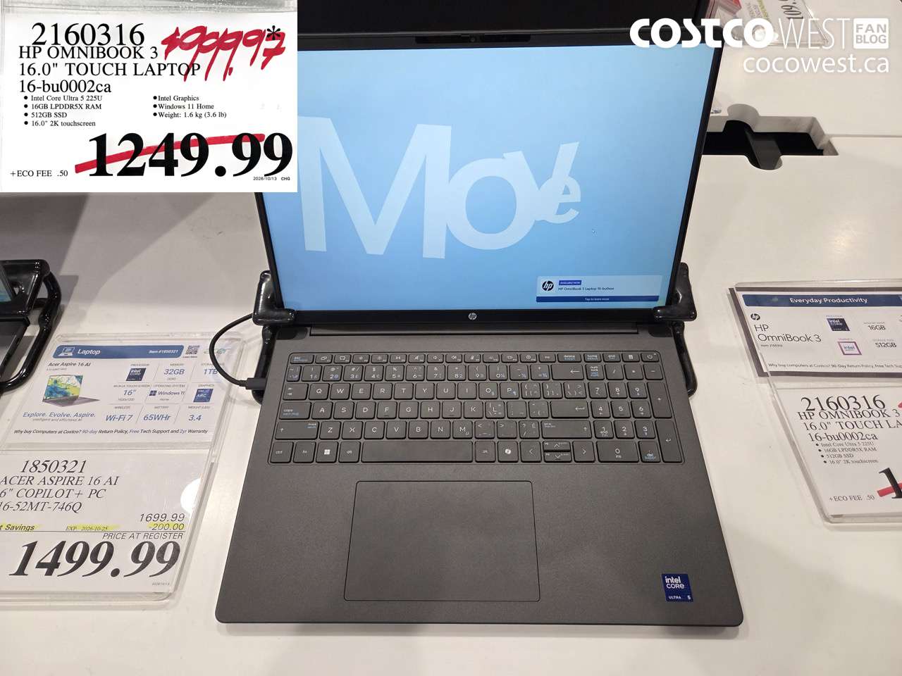 2160316 HP OMNIBOOK 3 16.0