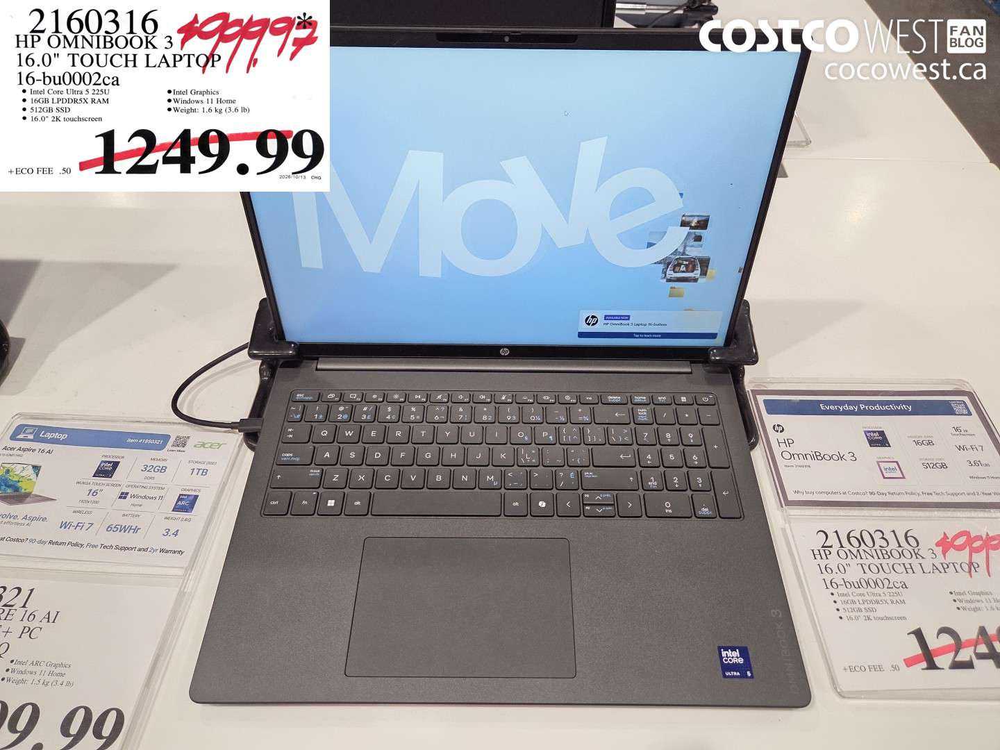 2160316 HP OMNIBOOK 3 16.0