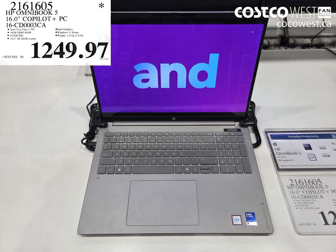 2161605 HP OMNIBOOK 5 16.0