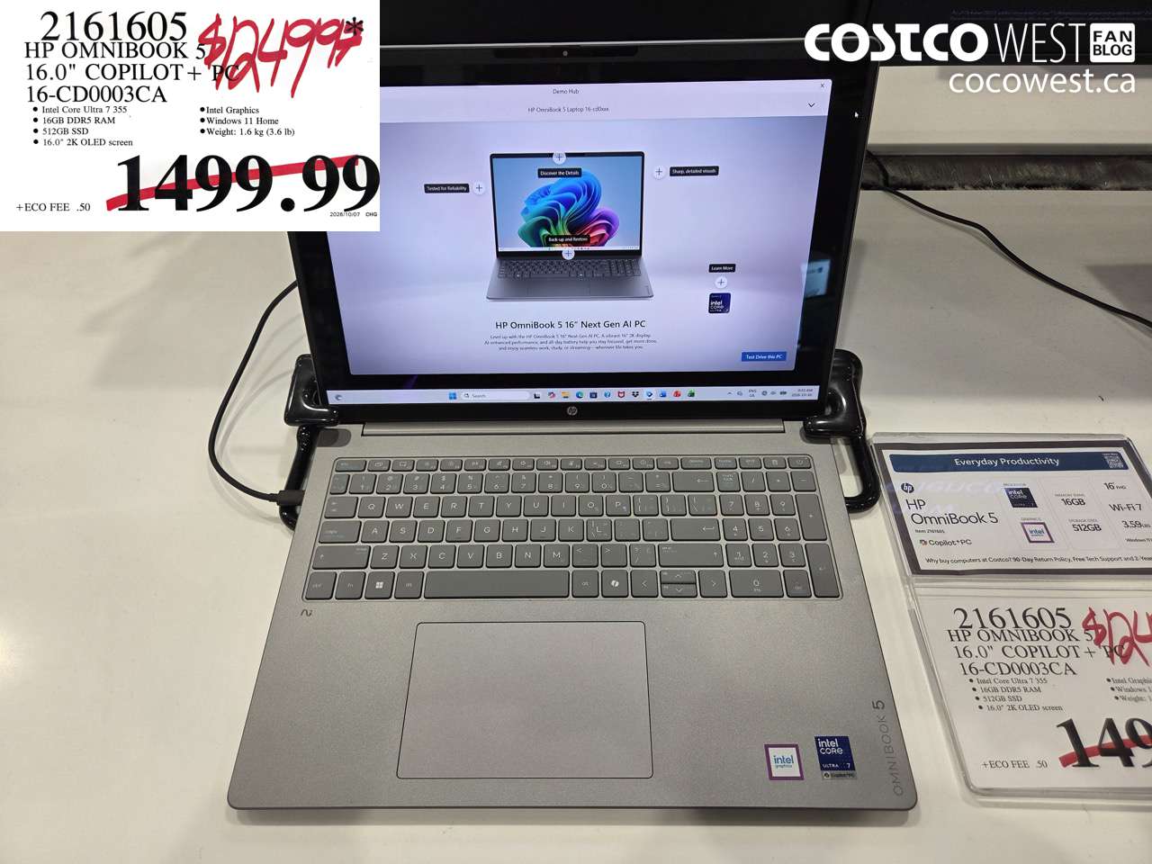 2161605 HP OMNIBOOK 5 16.0