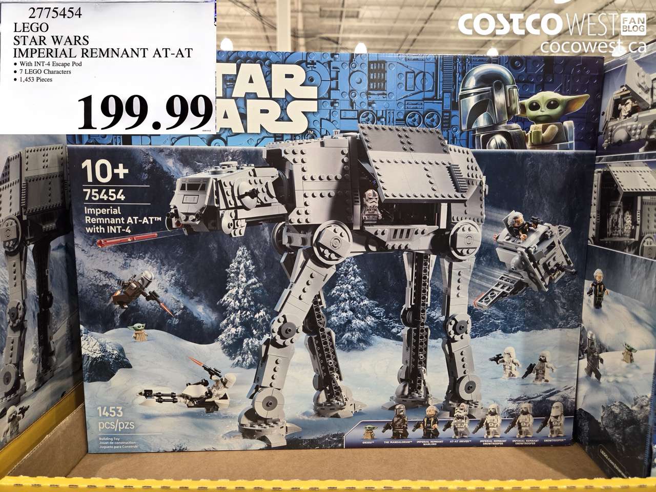 2775454 LEGO STAR WARS IMPERIAL REMNANT AT-AT $199.99