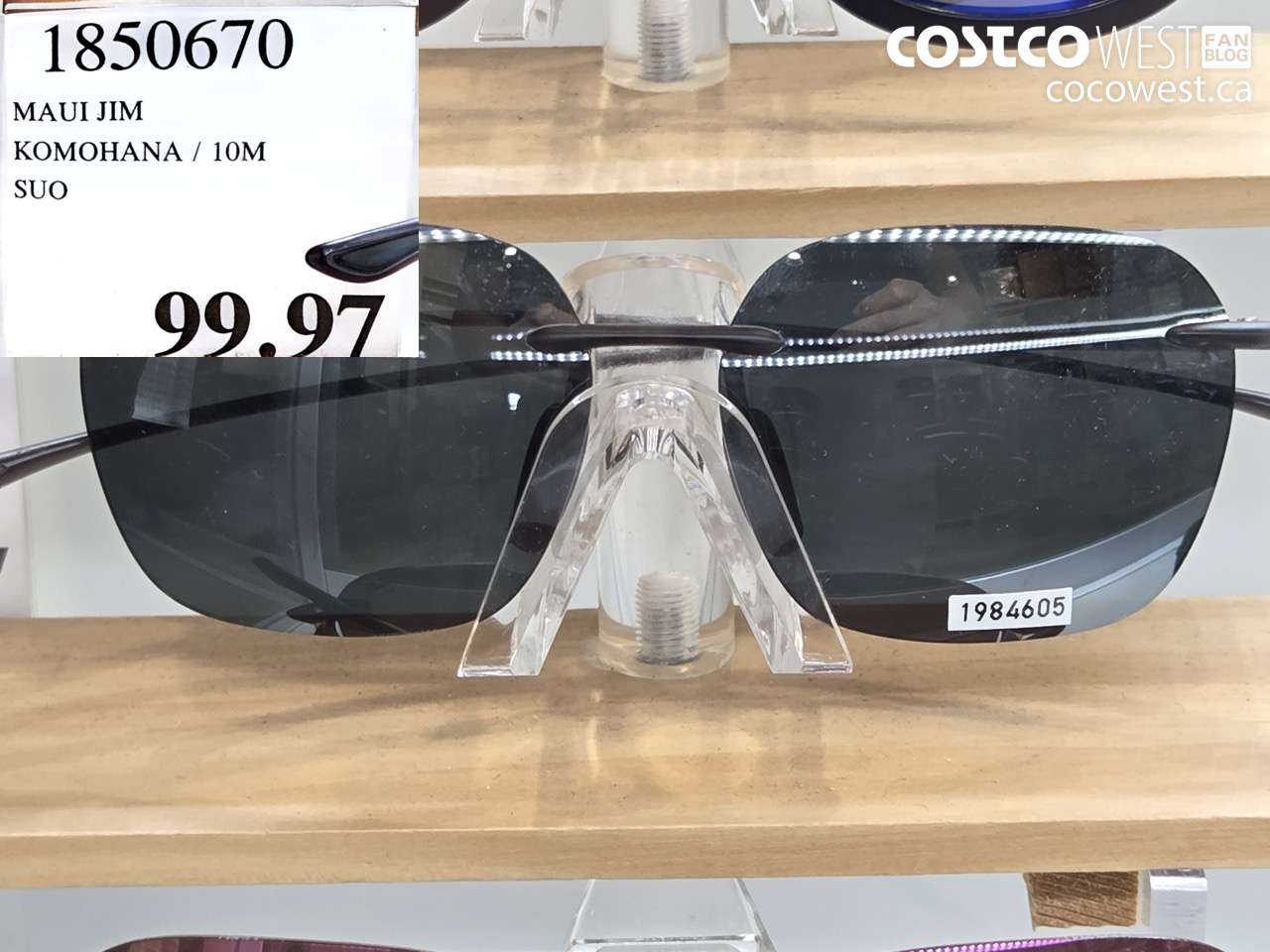 1850670 MAUI JIM KOMOHANA / 10M SUO $99.97