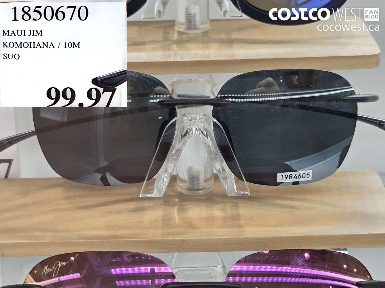 1850670 MAUI JIM KOMOHANA / 10M SUO $99.97