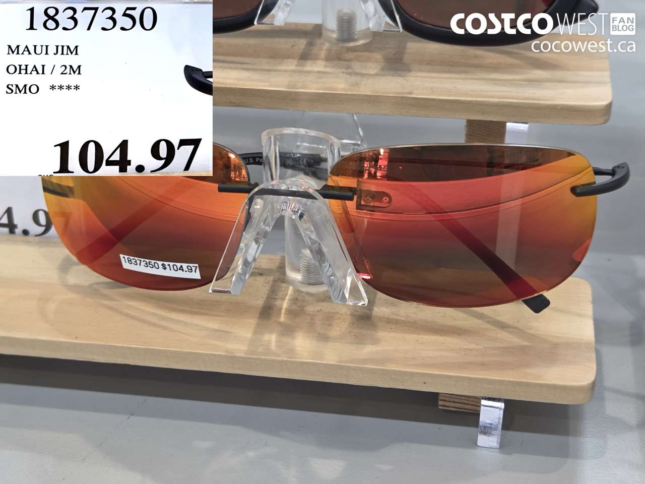 1837350 MAUI JIM OHAI / 2M SMO $104.97
