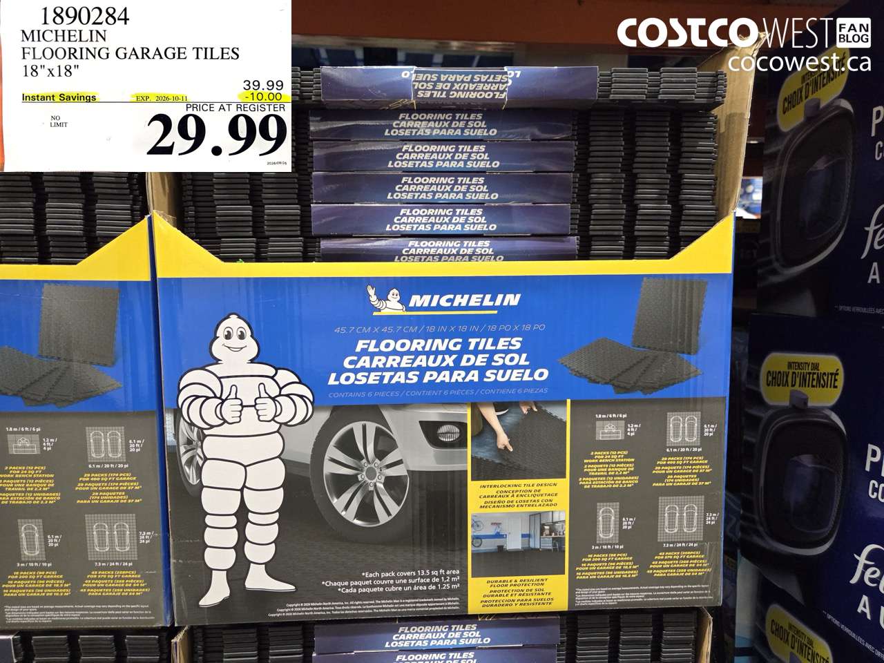 1890284 MICHELIN FLOORING GARAGE TILES 18