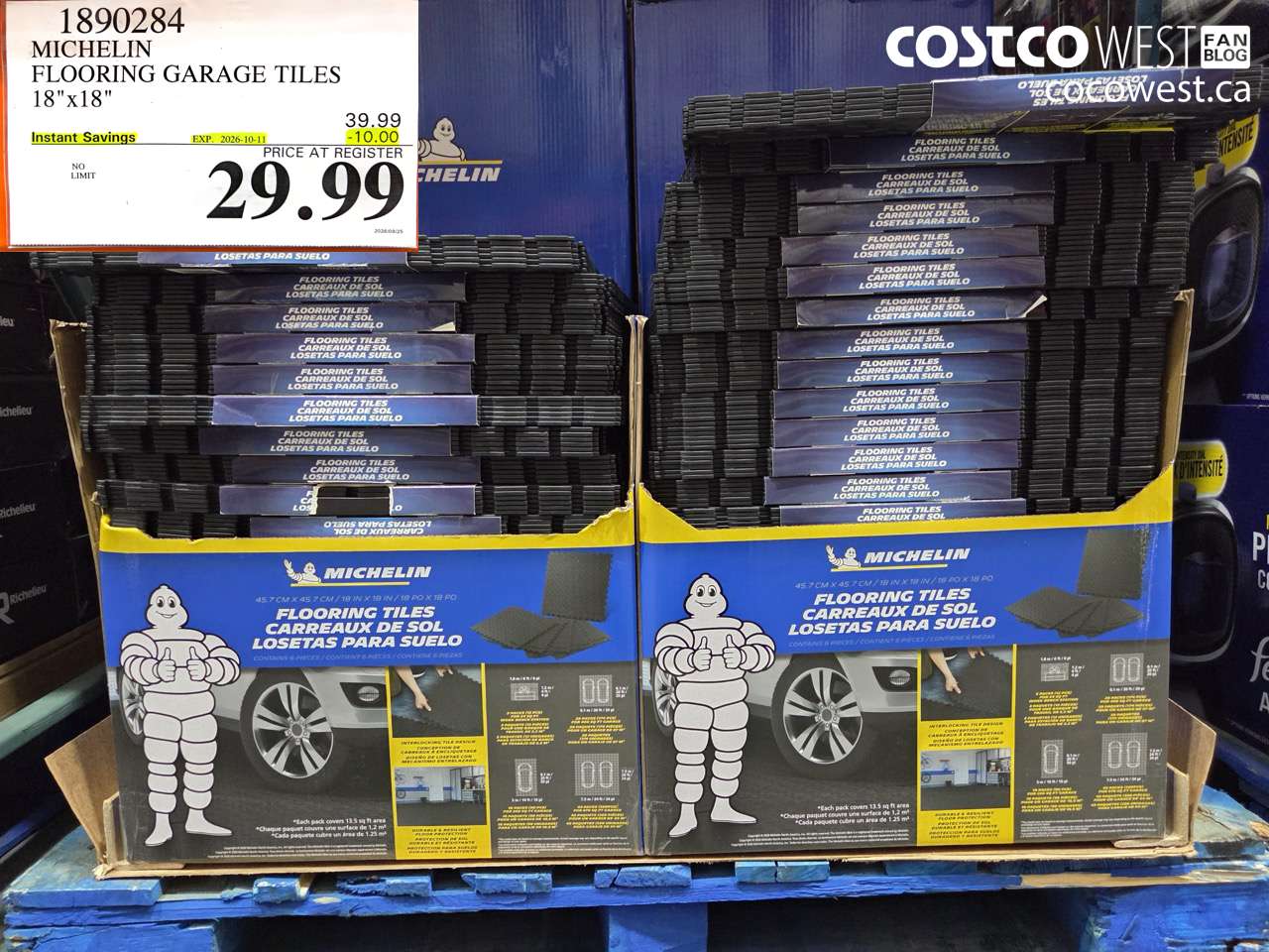 1890284 MICHELIN FLOORING GARAGE TILES 18