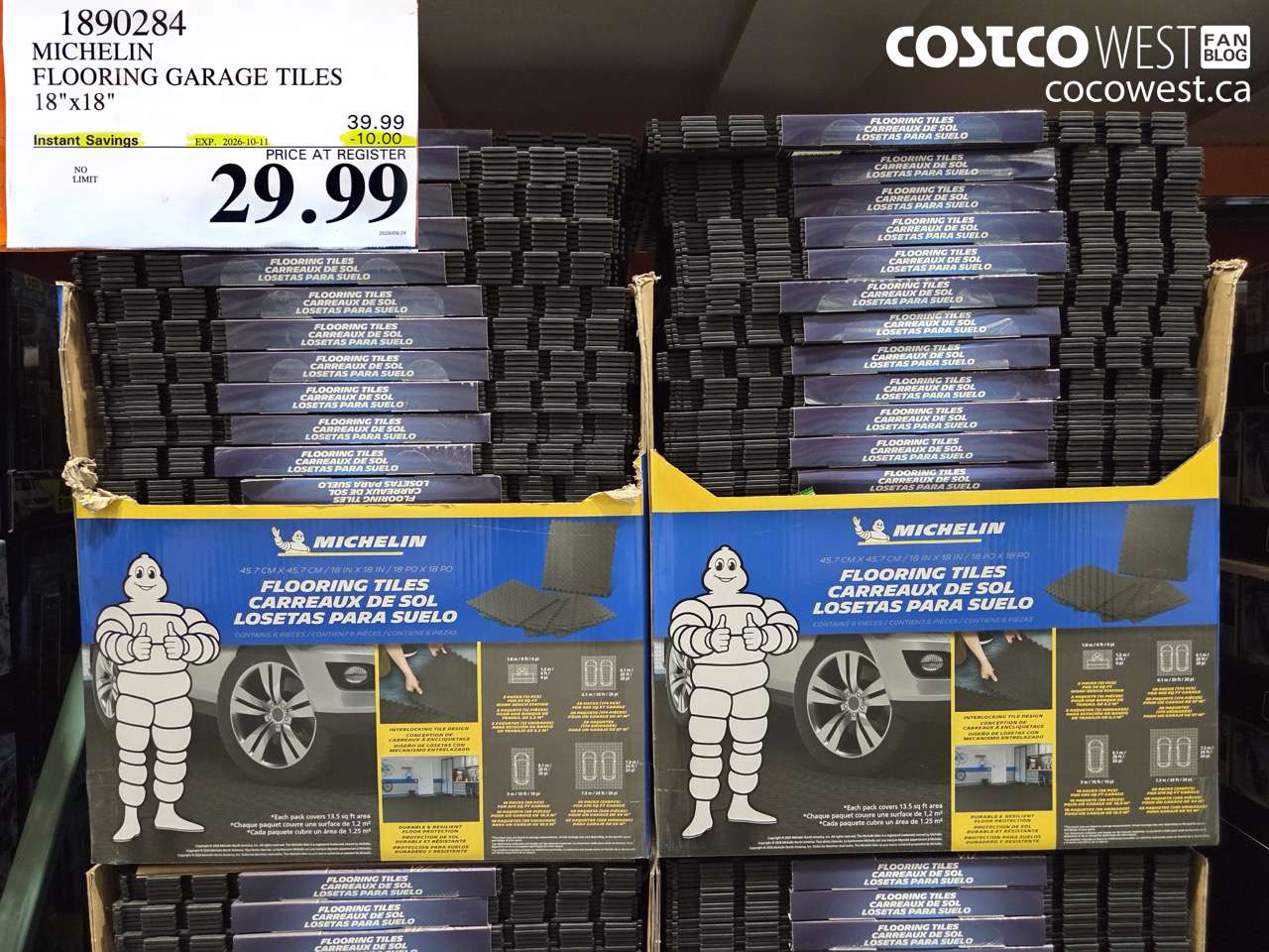 1890284 MICHELIN FLOORING GARAGE TILES 18