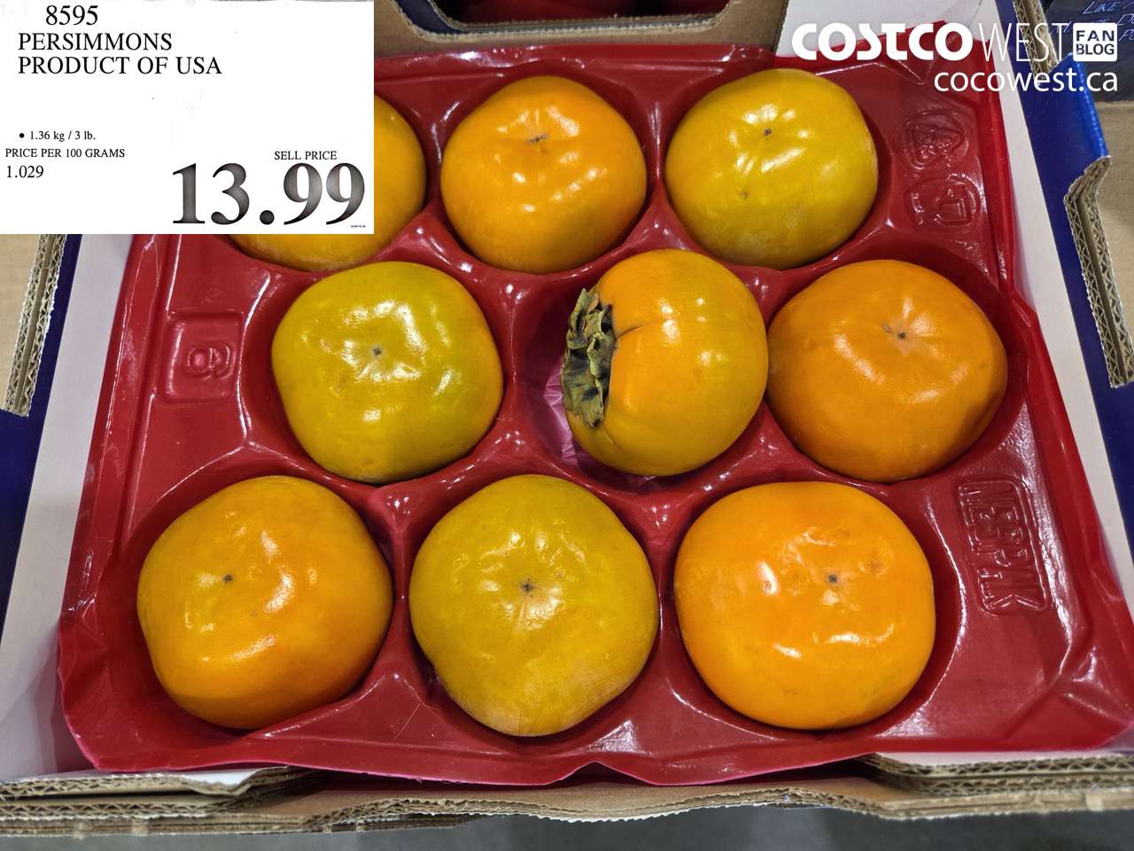 8595 PERSIMMONS PRODUCT OF USA $13.99