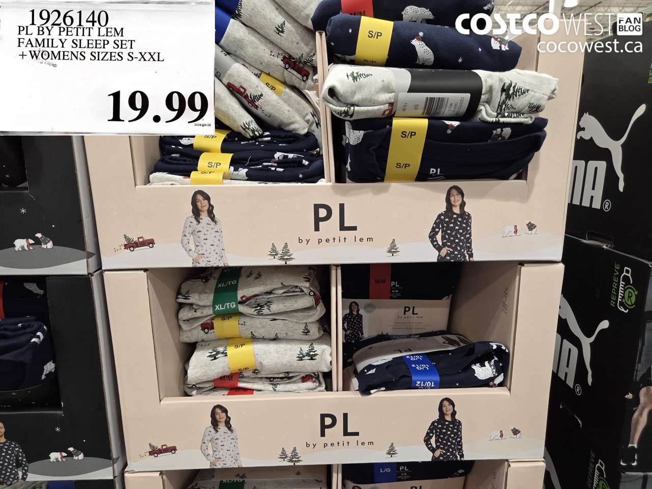 1926140 PL BY PETIT LEM FAMILY SLEEP SET + WOMENS SIZES S-XXL $19.99