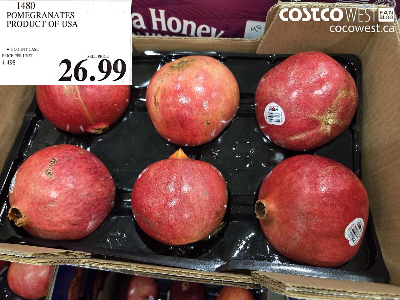 1480 POMEGRANATES PRODUCT OF USA $26.99