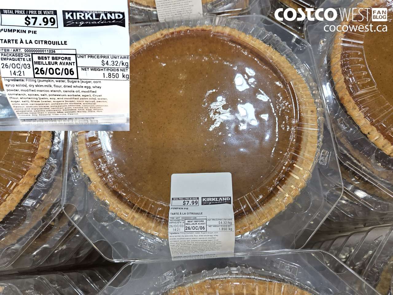 11226 PUMPKIN PIE $7.99