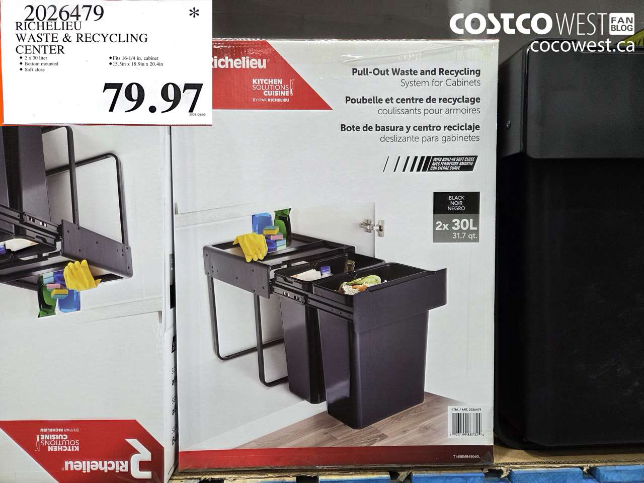 2026479 RICHELIEU WASTE & RECYCLING CENTER $79.97