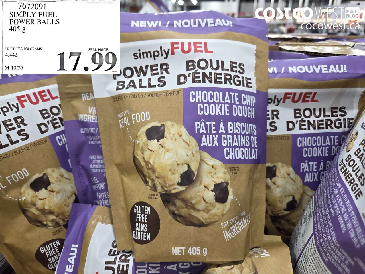 7672091 SIMPLY FUEL POWER BALLS 405 G $17.99