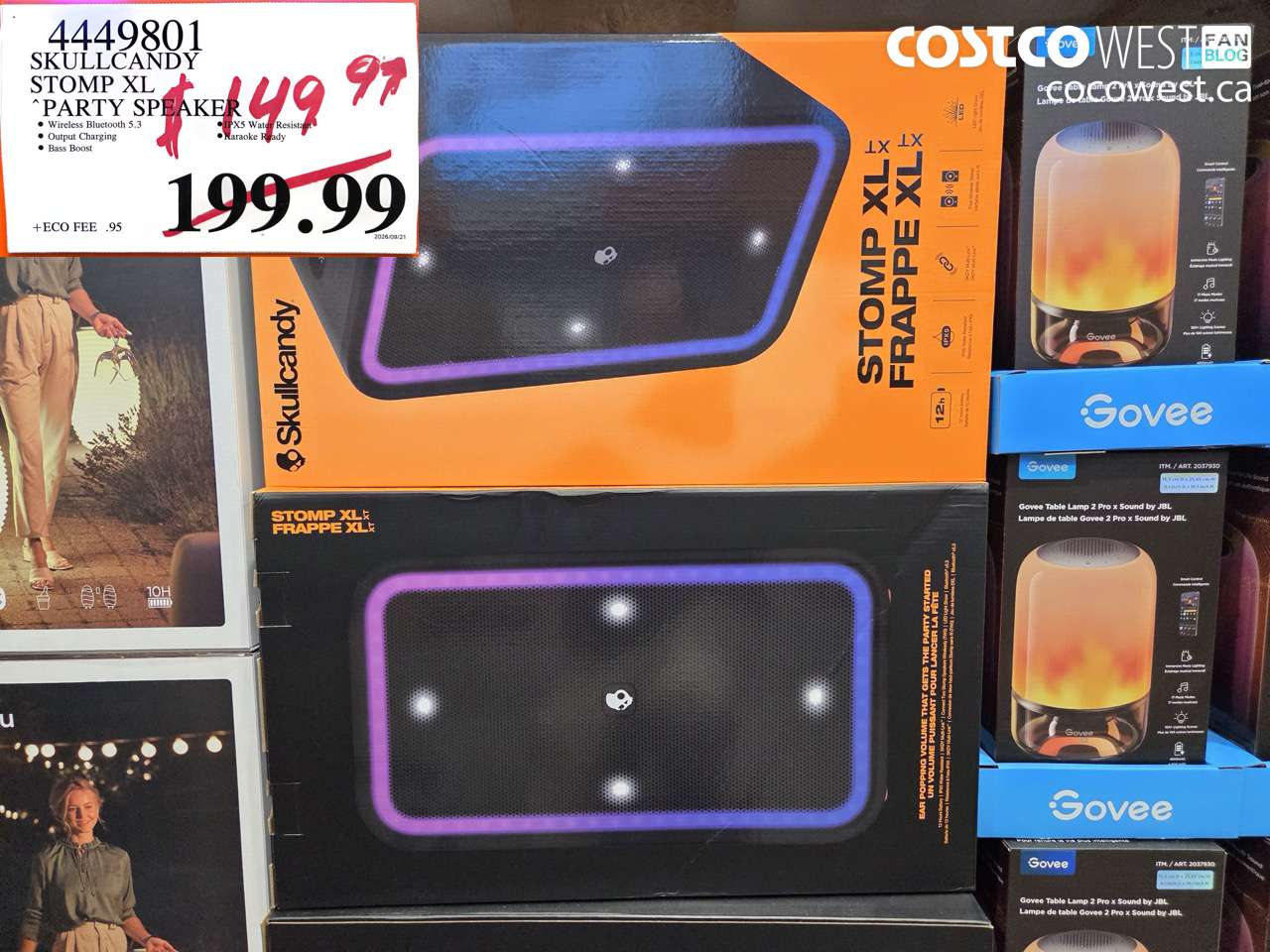 4449801 SKULLCANDY STOMP XL PARTY SPEAKER $149.97