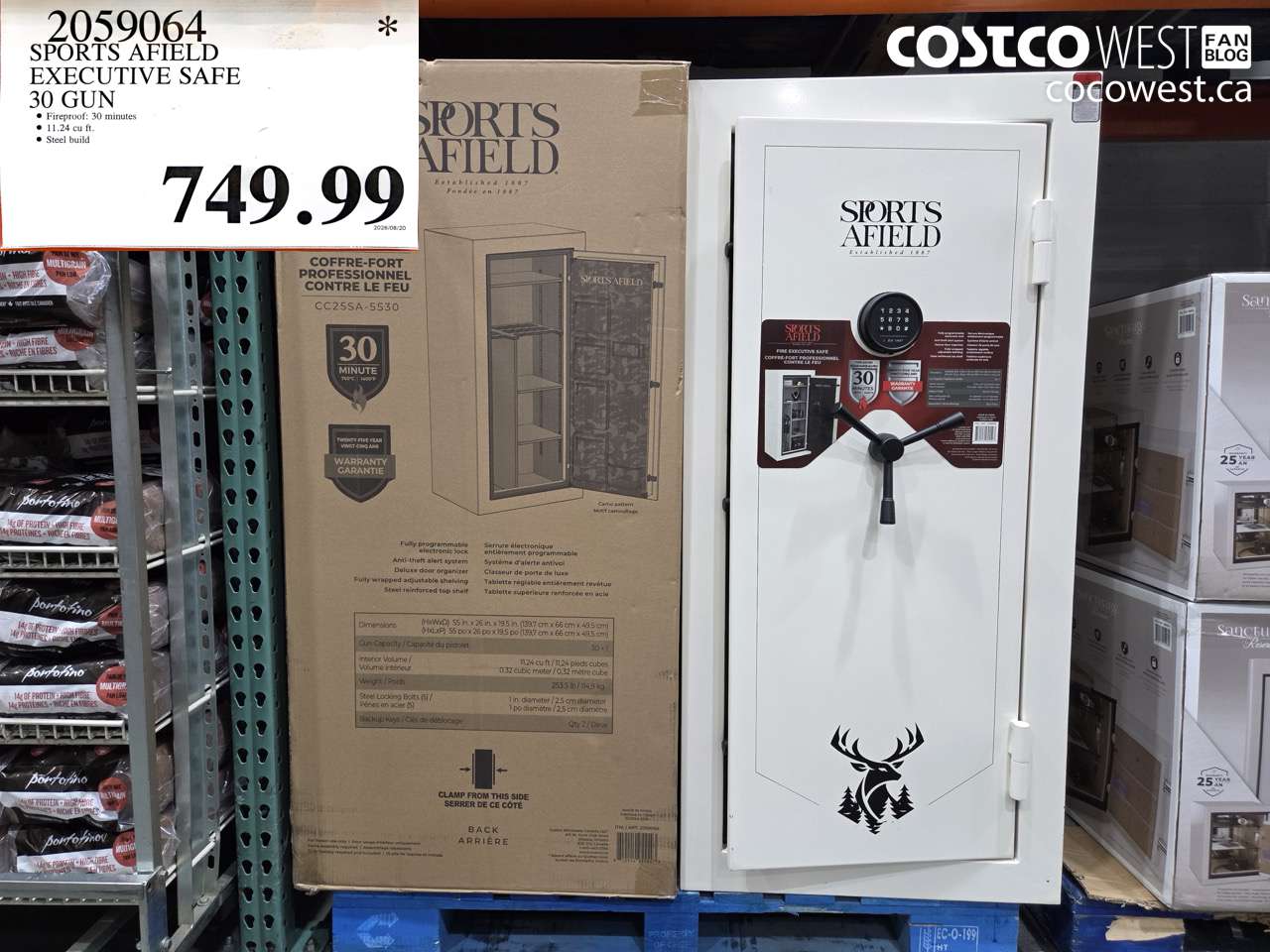 2059064 SPORTS AFIELD EXECUTIVE SAFE 30 GUN $749.99