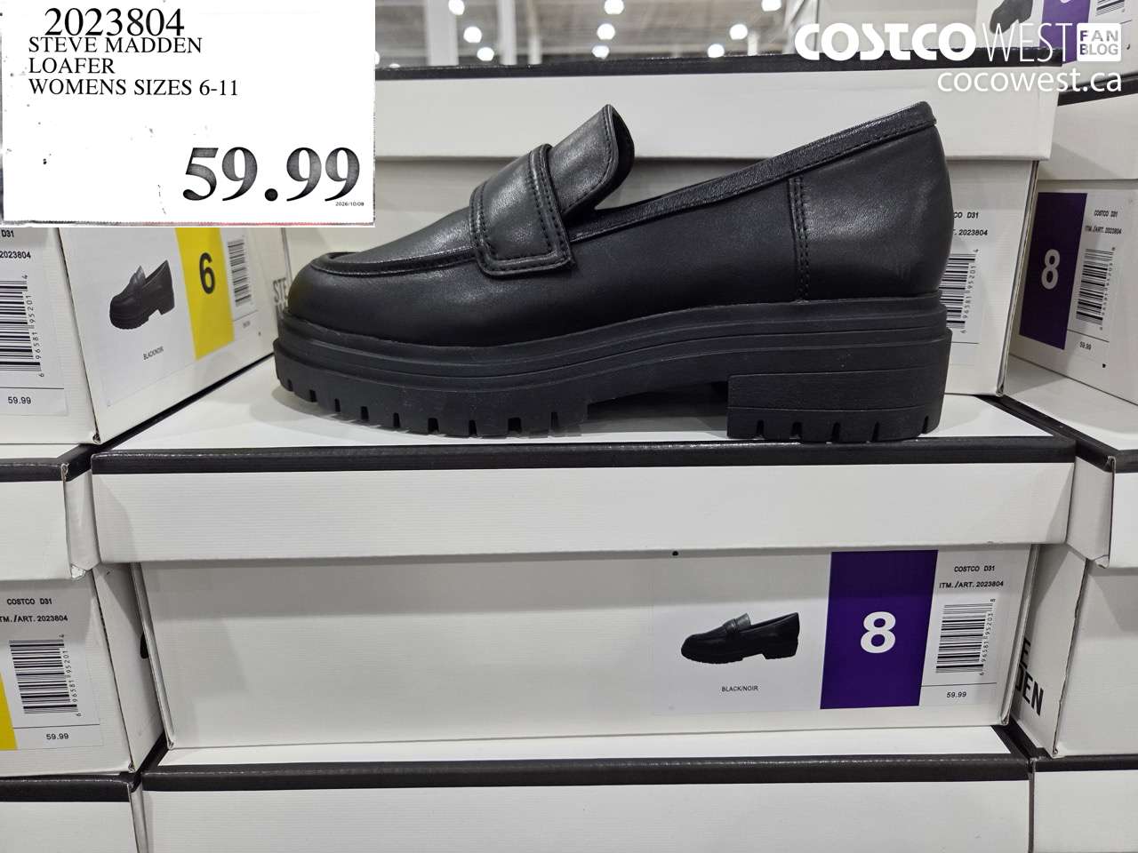 2023804 STEVE MADDEN LOAFER WOMENS SIZES 6-11 $59.99