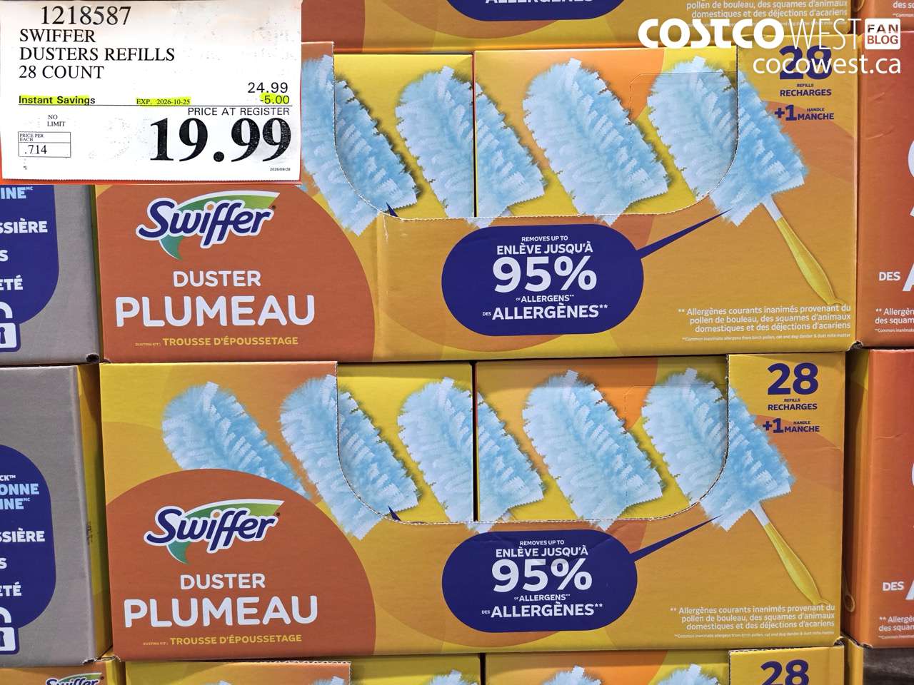 1218587 SWIFFER DUSTERS REFILLS 28 COUNT ($5.00 INSTANT SAVINGS EXPIRES ON 2026-10-25) $19.99
