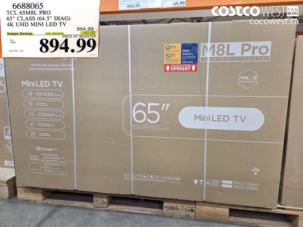 6688065 TCL 65M8L PRO 65