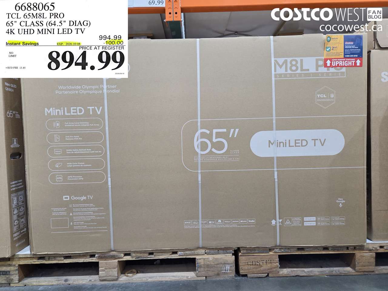 6688065 TCL 65M8L PRO 65
